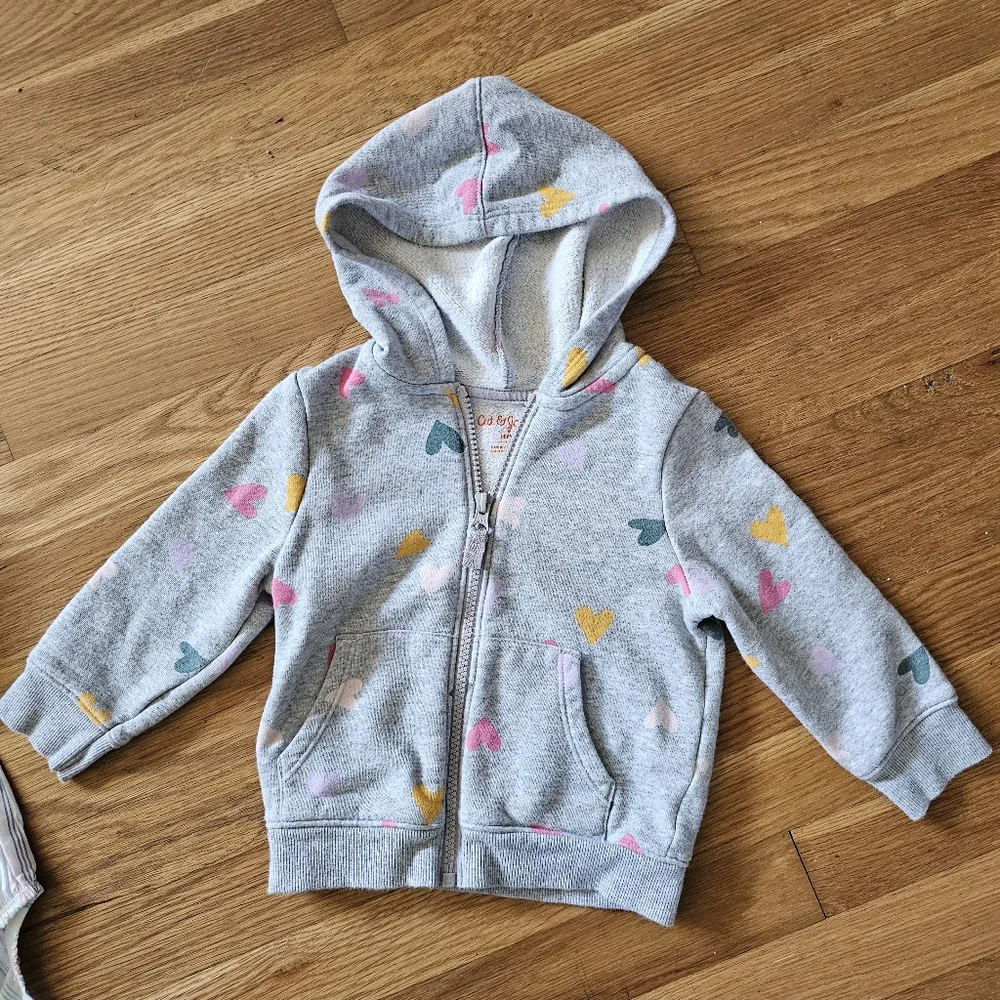 Cat & Jack Baby Girl's Infant Size 18 Months Bundle of Qty 2